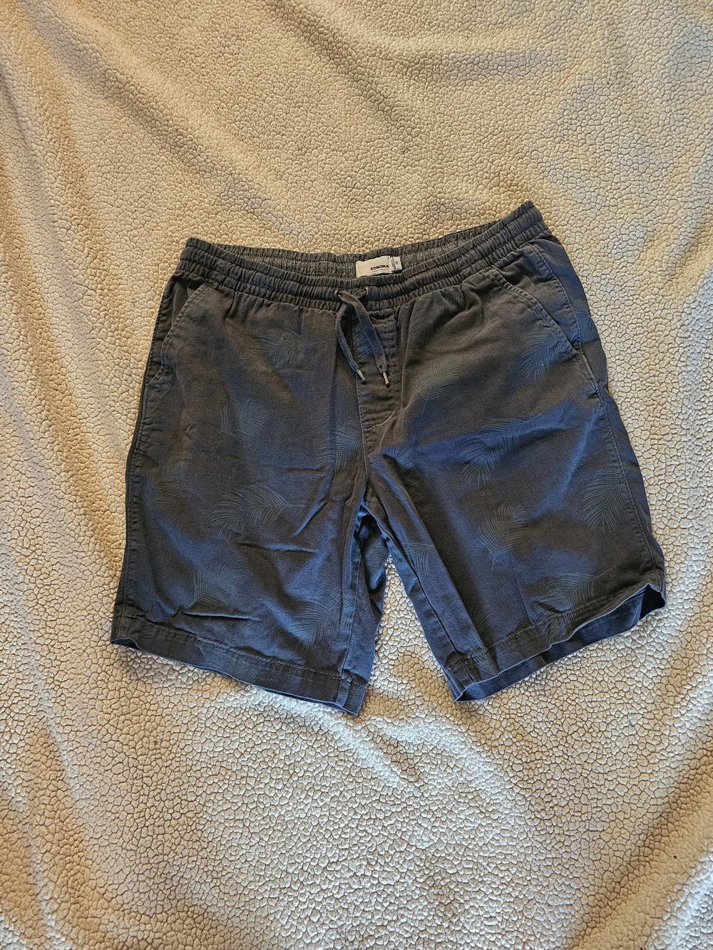 Sonoma Men's Dark Navy Drawstring Athletic Shorts